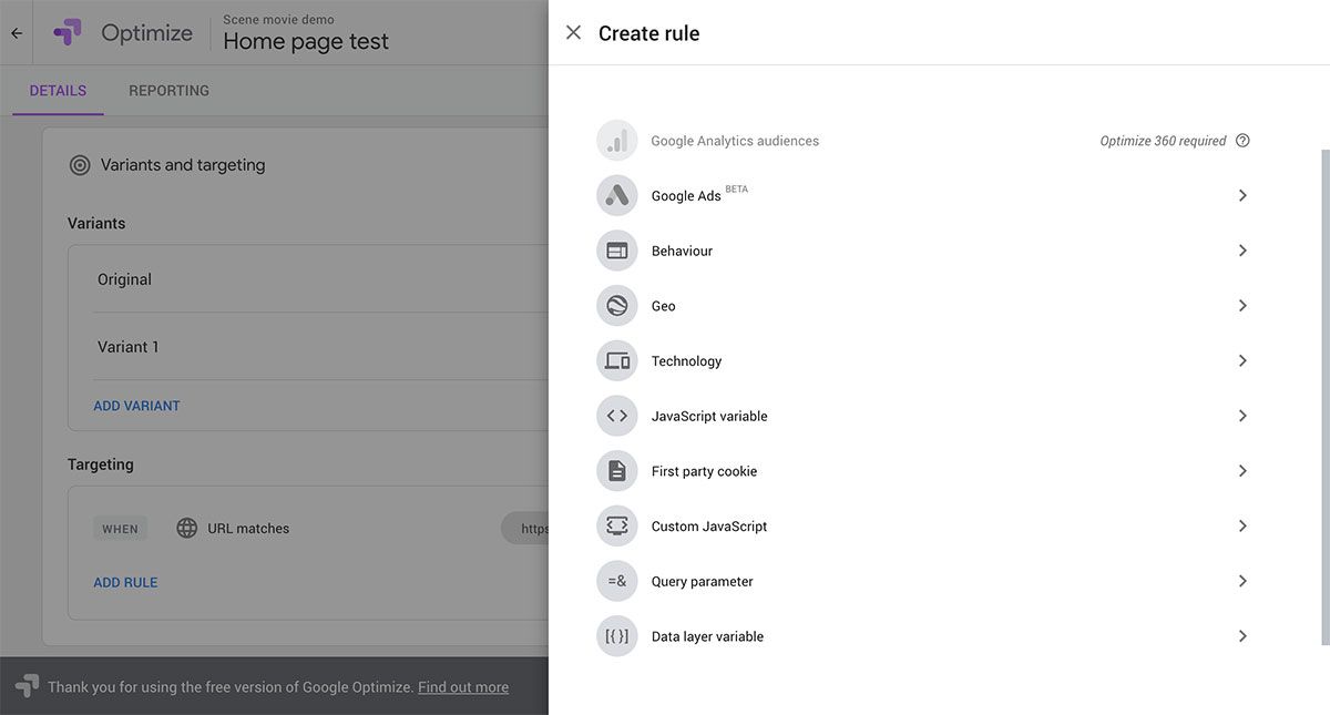 optimize-create-rule