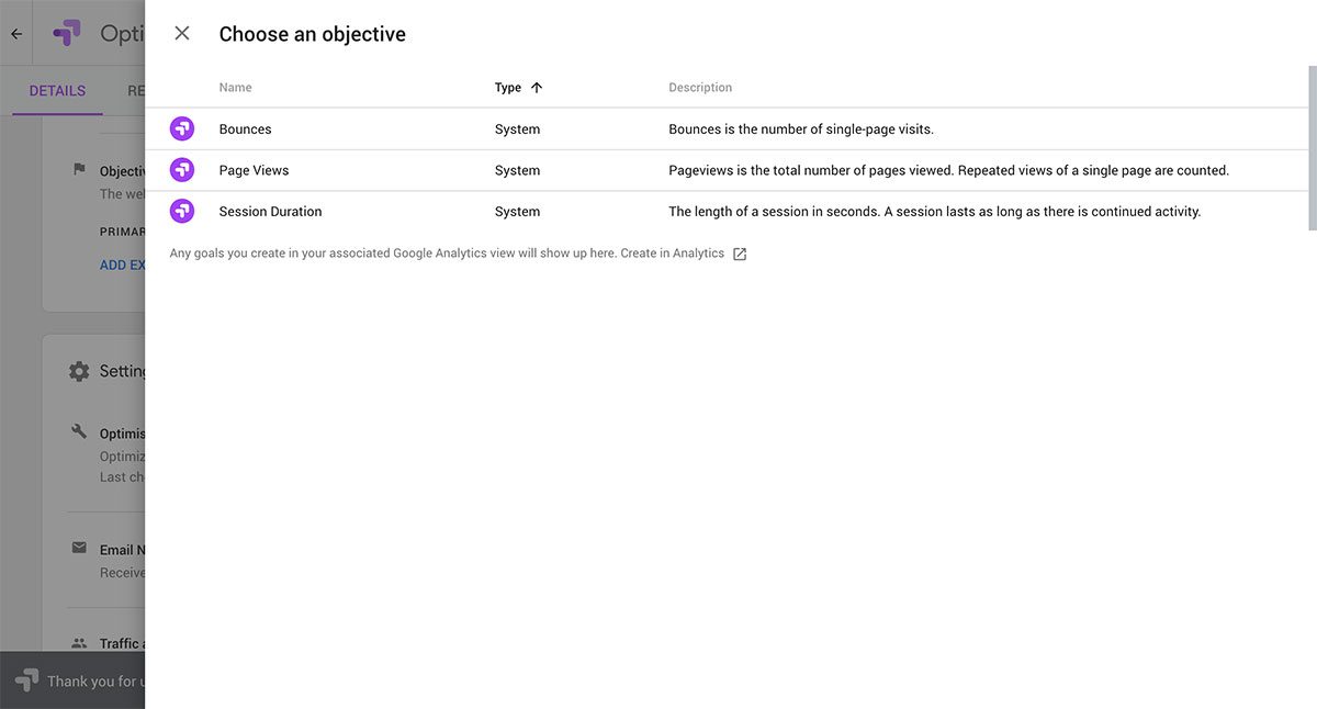 optimize-objectives