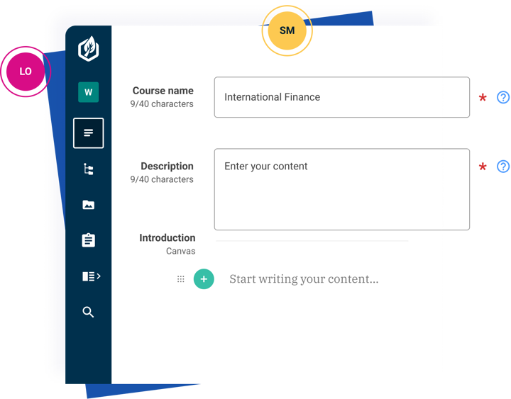 An entry being created in Contensis for a content page.