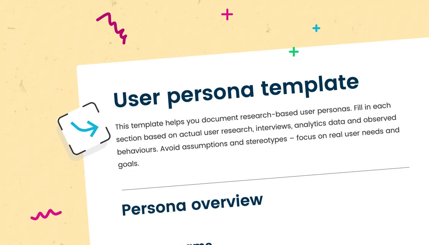The Contensis user persona template