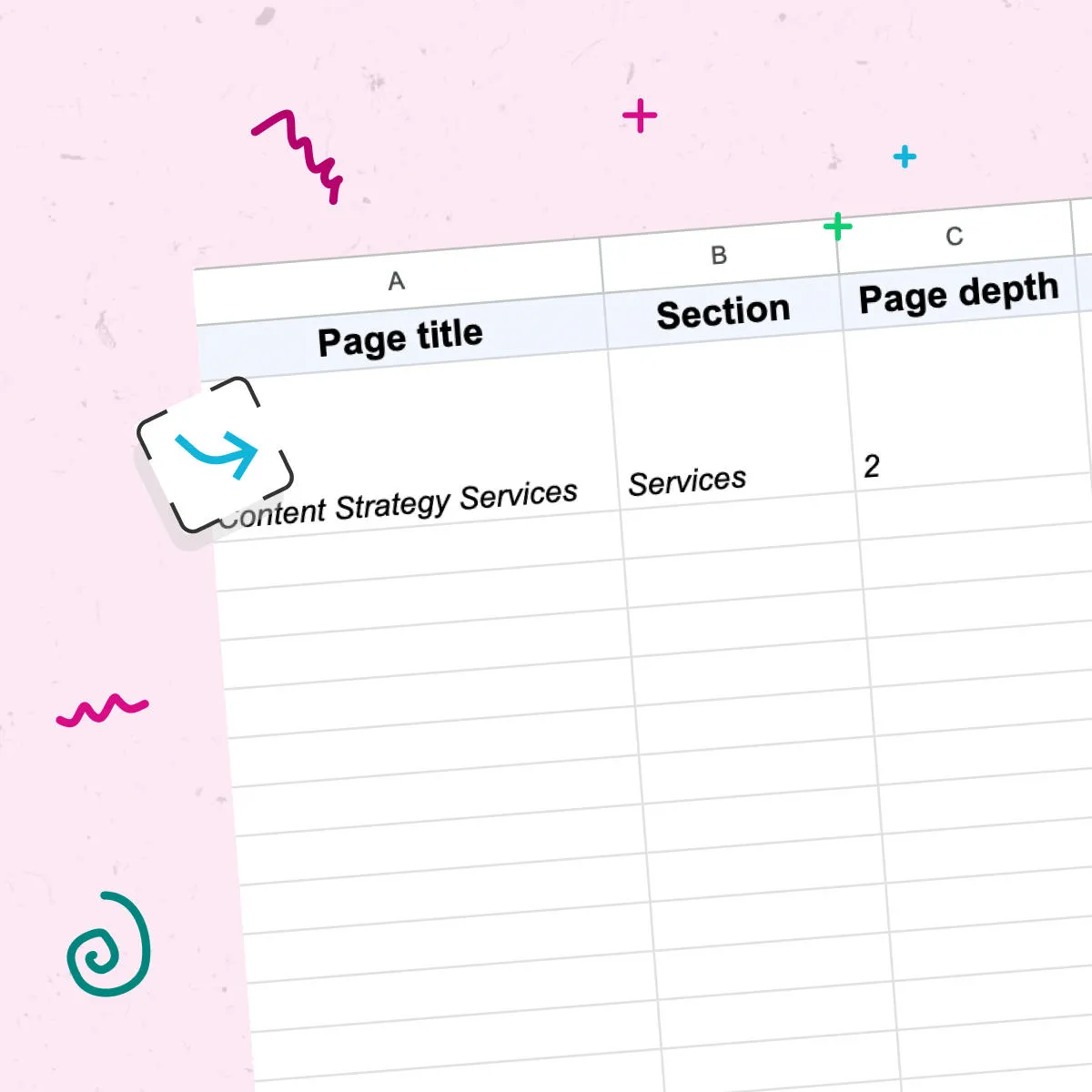 Contensis content inventory template 
