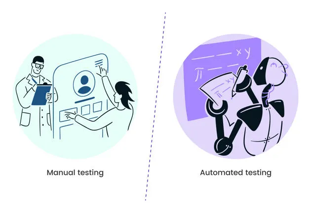 Manual testing vs. automated testing