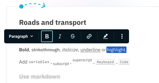 Illustration of the Canvas editor in Contensis UI