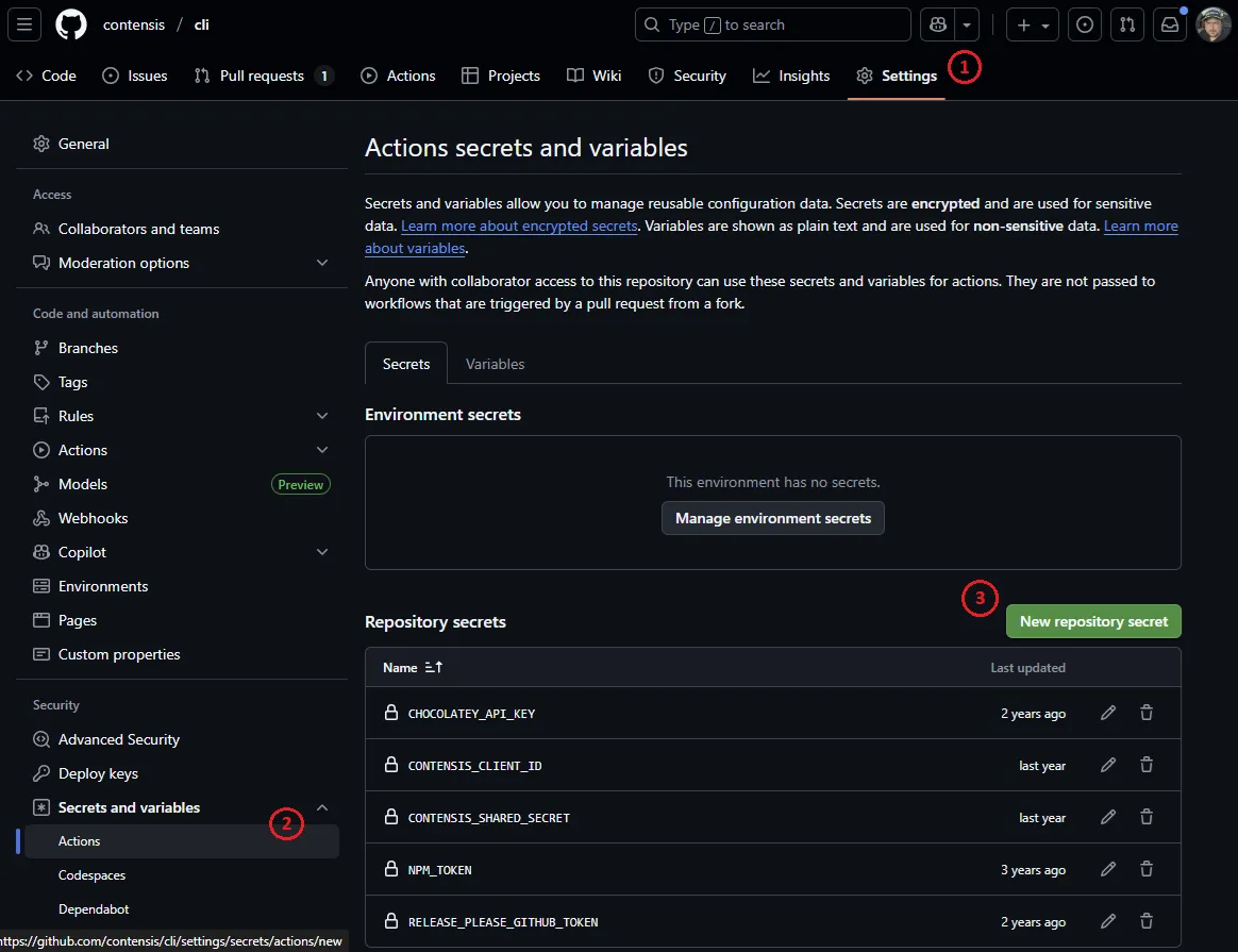 Deploying websites and apps | Managing secrets with private Docker images