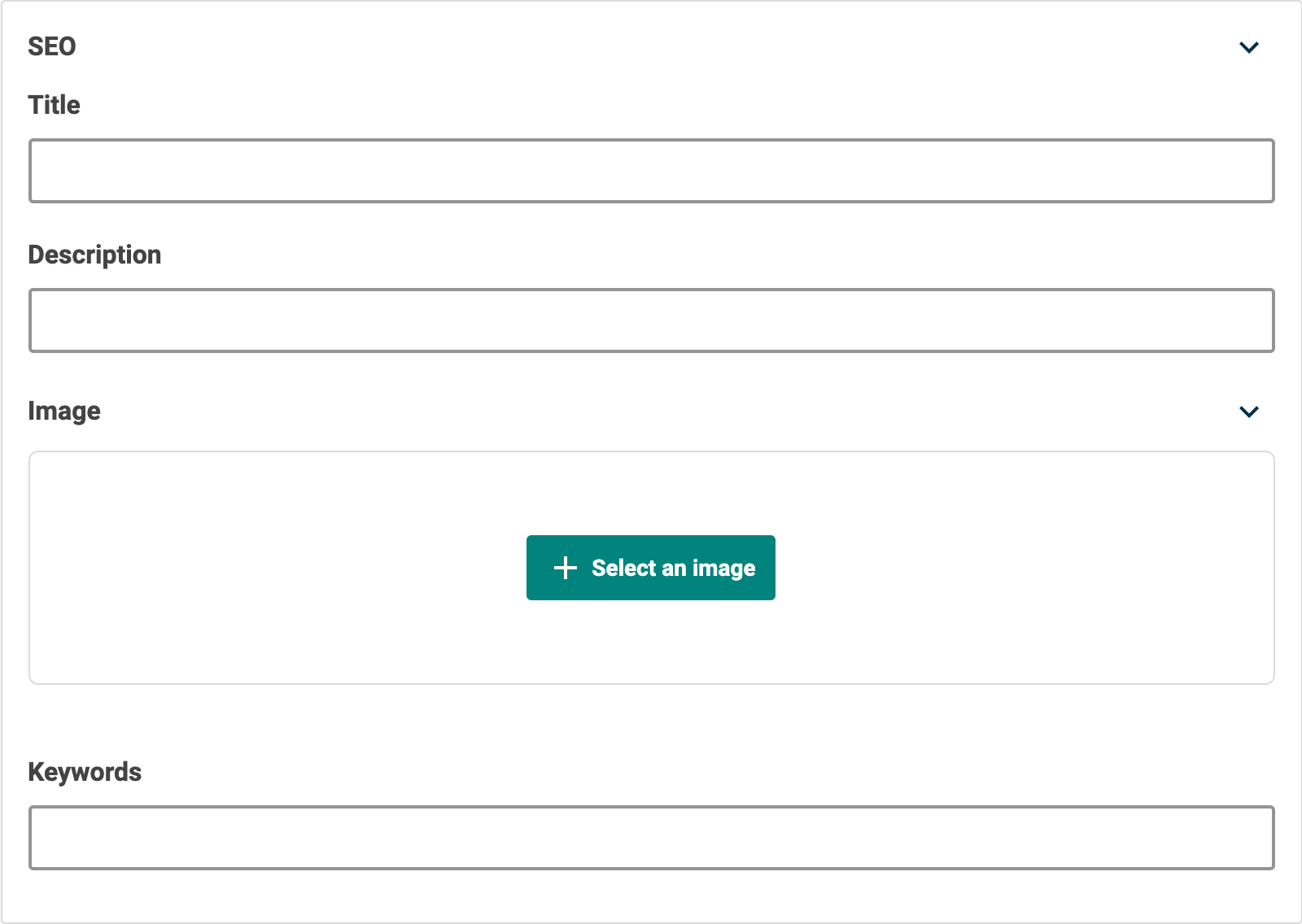 An example of an SEO component