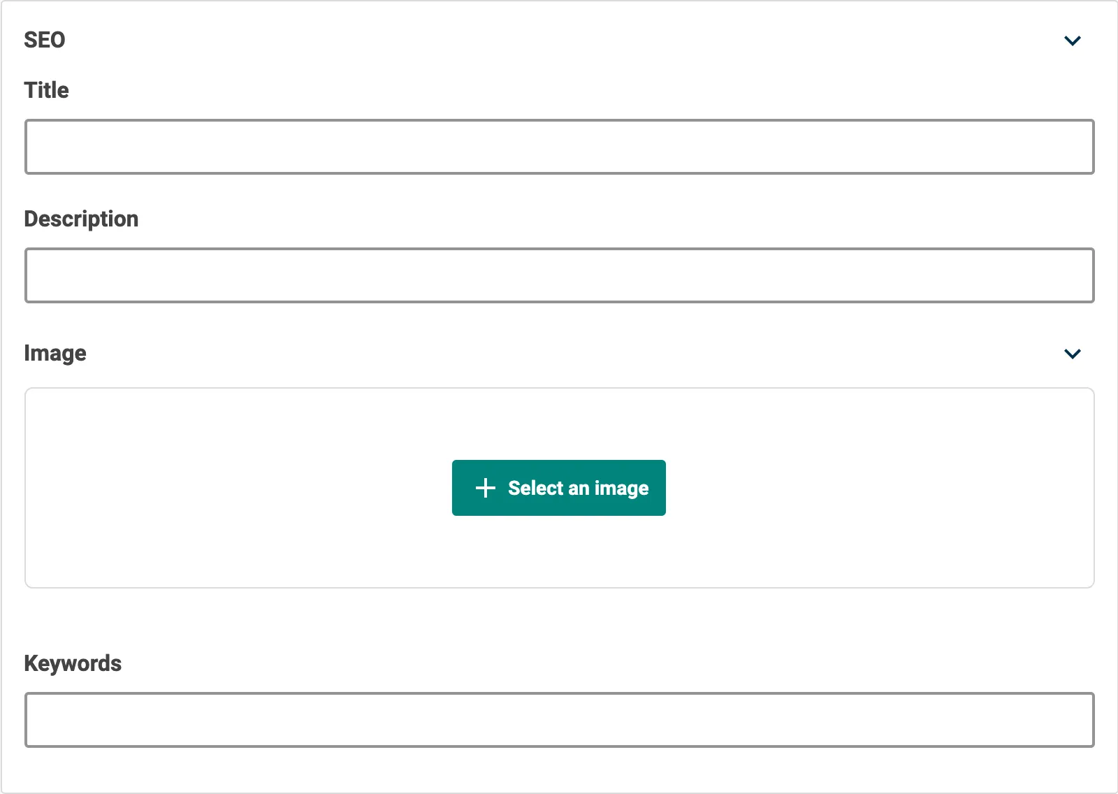 An example of an SEO component